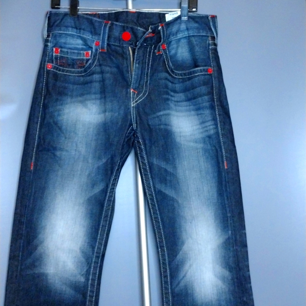 True religion men size 32 blue jeans